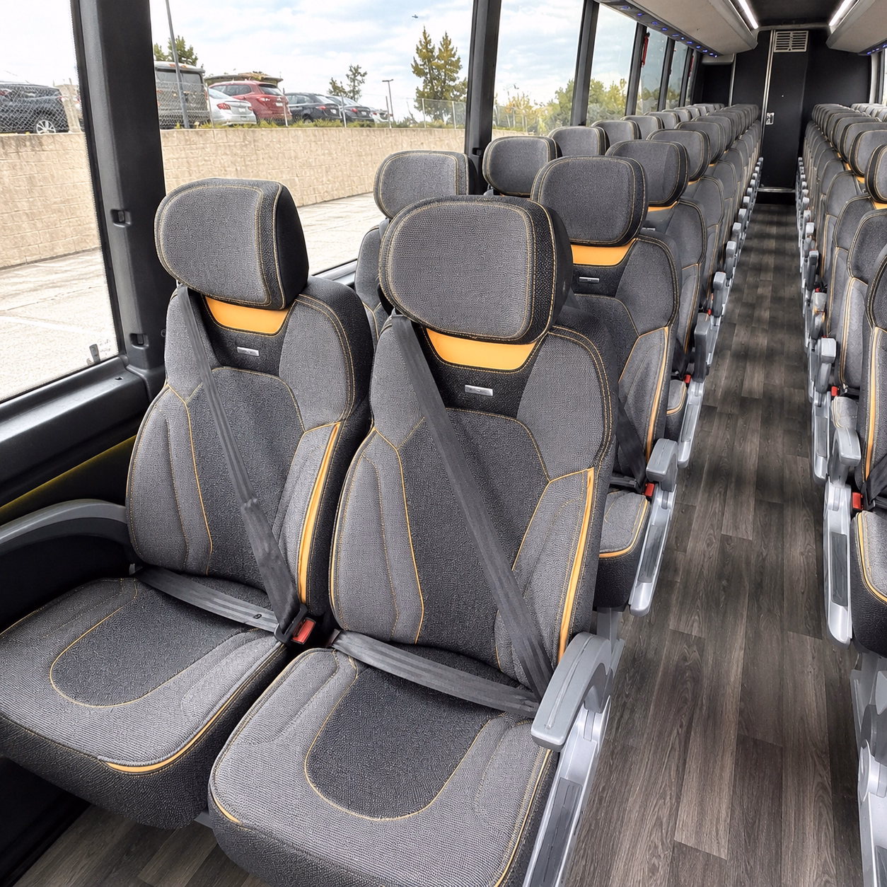 orem religious group transportation onboard seating